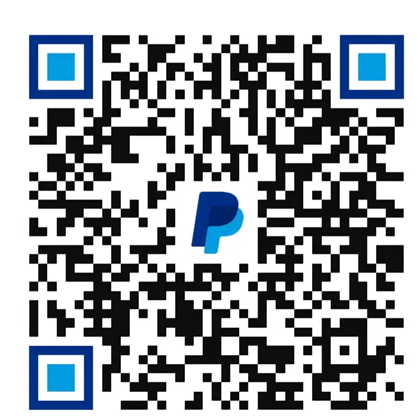 PayPal donation QR code for ORAH International